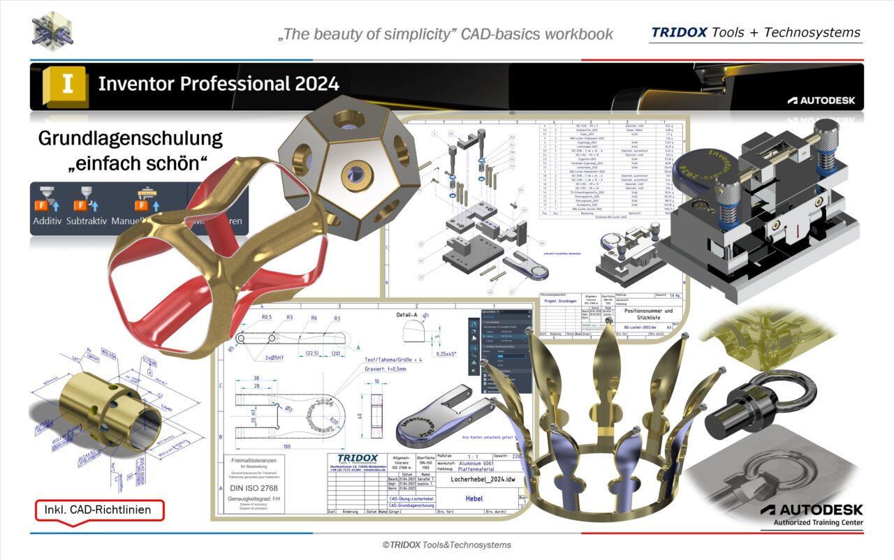 Autodesk Inventor Professional 2024 Grundlagenschulung